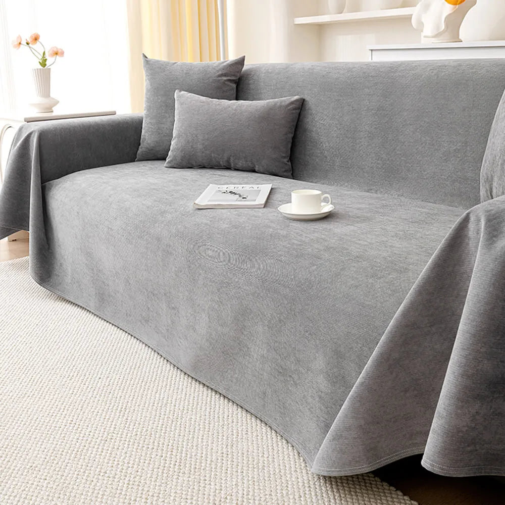 Plush Waterproof Sofa Cover
