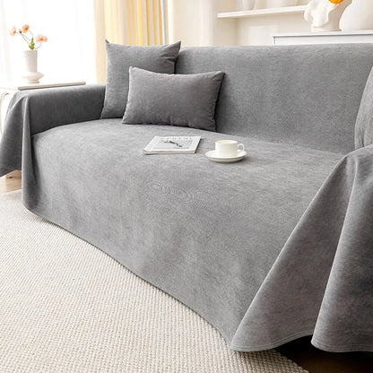 Plush Waterproof Sofa Cover